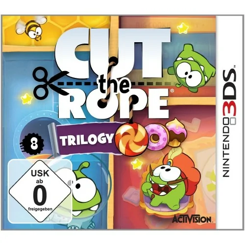 Juego / Cut The Rope Pack De 3 Juegos / 3Ds
