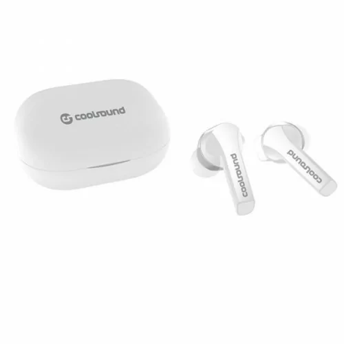Auriculares Coolsound CS0205 TW V11 Touch Bluetooth Blanco