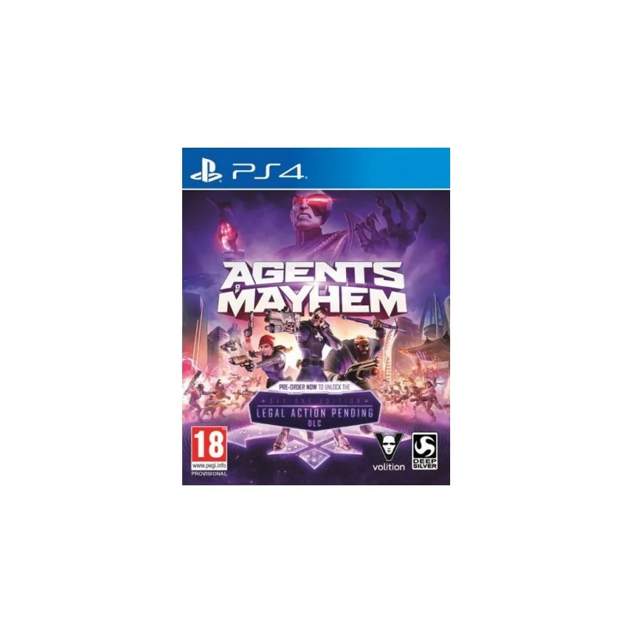 Juego Ps4 Agentes of Mayhem Day One Edition