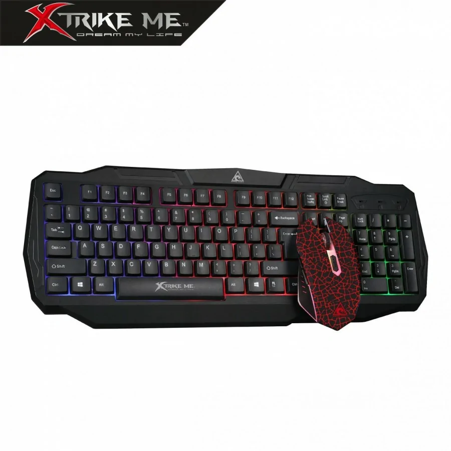 Teclado + Ratón Gaming Xtrike Me MK501KIT RGB