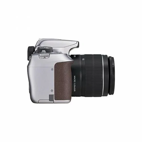Cámara Canon EOS 1300D + 18-55 III DC Color Gris + Funda
