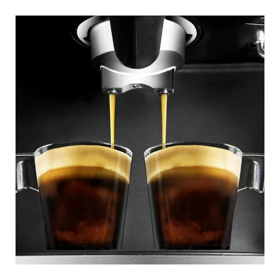 Cecotec Cafetera Power Espresso 20 Express Con Molinillo Plateado
