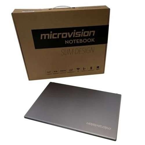 Portátil Microvision Notebook 15.6" i7 8GB 256GB SSD Windows10