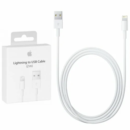 Cable Apple Lightning a USB 2M MD819ZM/A, original de color