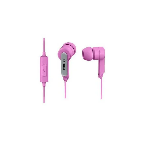 AURICULARES PHILIPS C/MIC PINK