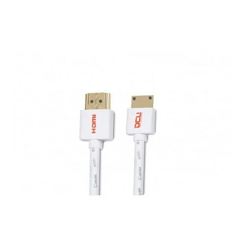 Cable DCU /Mini HDMI a HDMI/1.5Mts/3D/FHD/Blanco