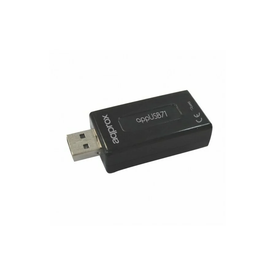 Tarjeta de sonido Approx APPUSB71 7.1 USB