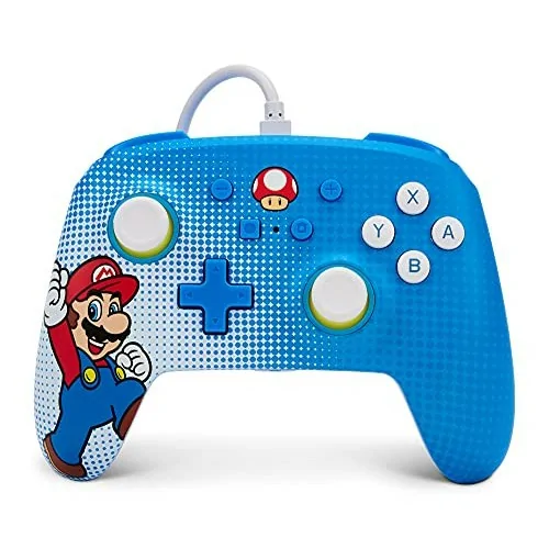 Mando Nintendo Switch Power a Wired Super Mario