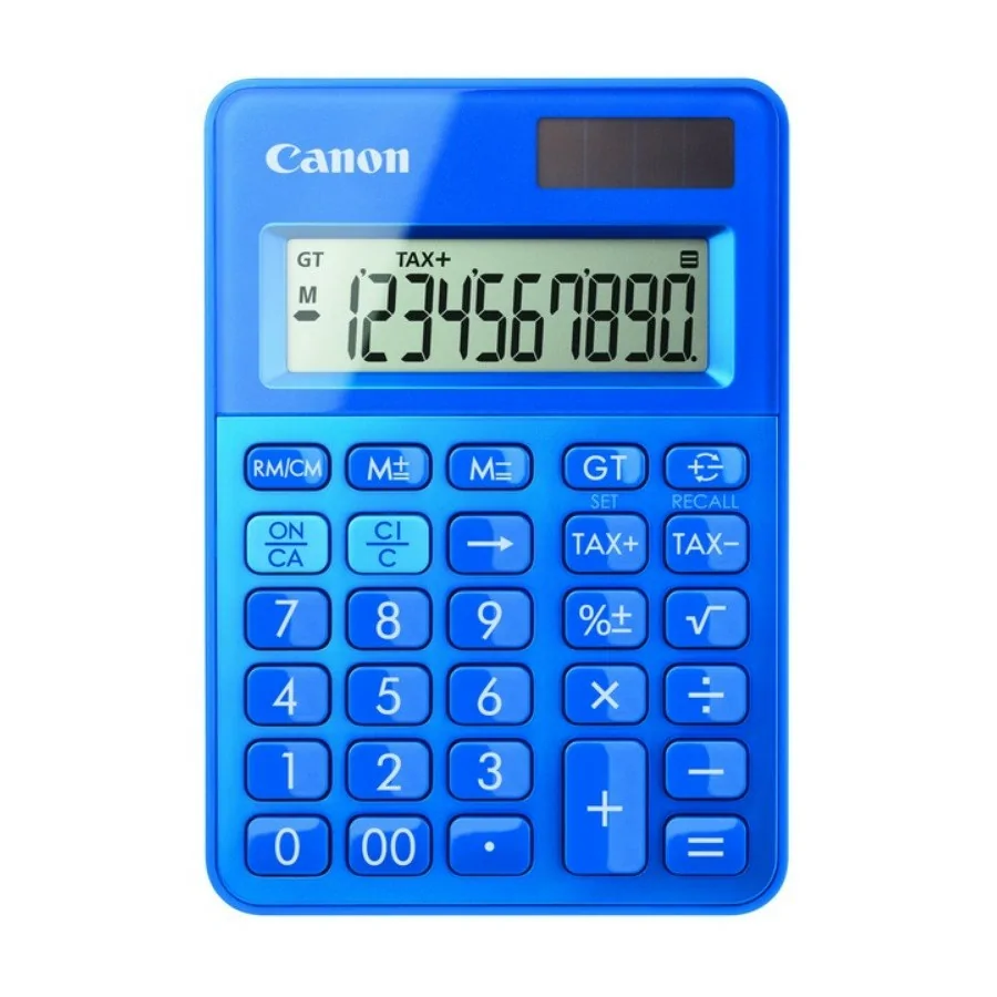 Canon LS-100K calculadora Escritorio Calculadora básica Azul