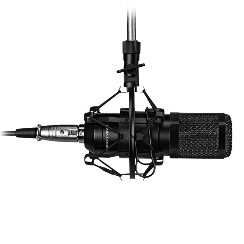 Mars Gaming MMICKIT micrófono Negro Micrófono de estudio