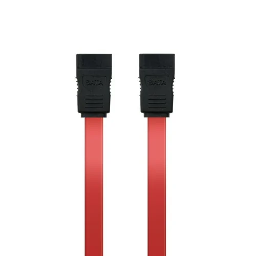 Nanocable 10.18.0101 cable de SATA 0,5 m Negro, Rojo
