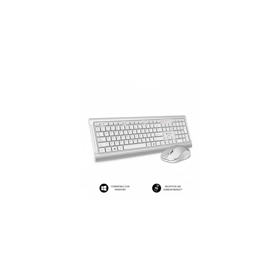 Teclado + Raton Subblim Cpsu10 Premium Silence Bla