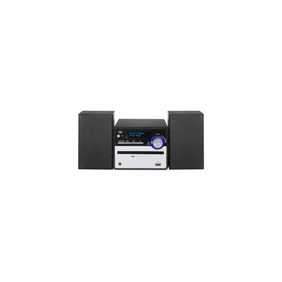 Mini Cadena Trevi 10d6 Cd/fm/usb/bt 20w Black