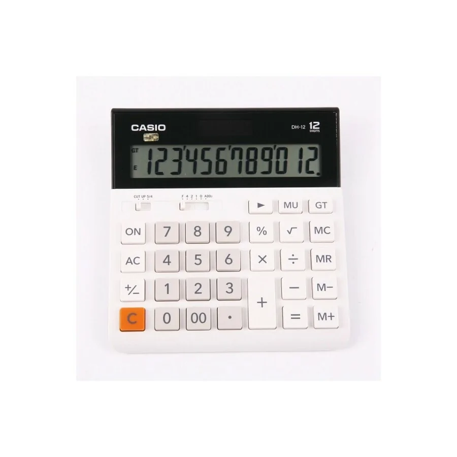 Calculadora Casio Dh-12 Blanco