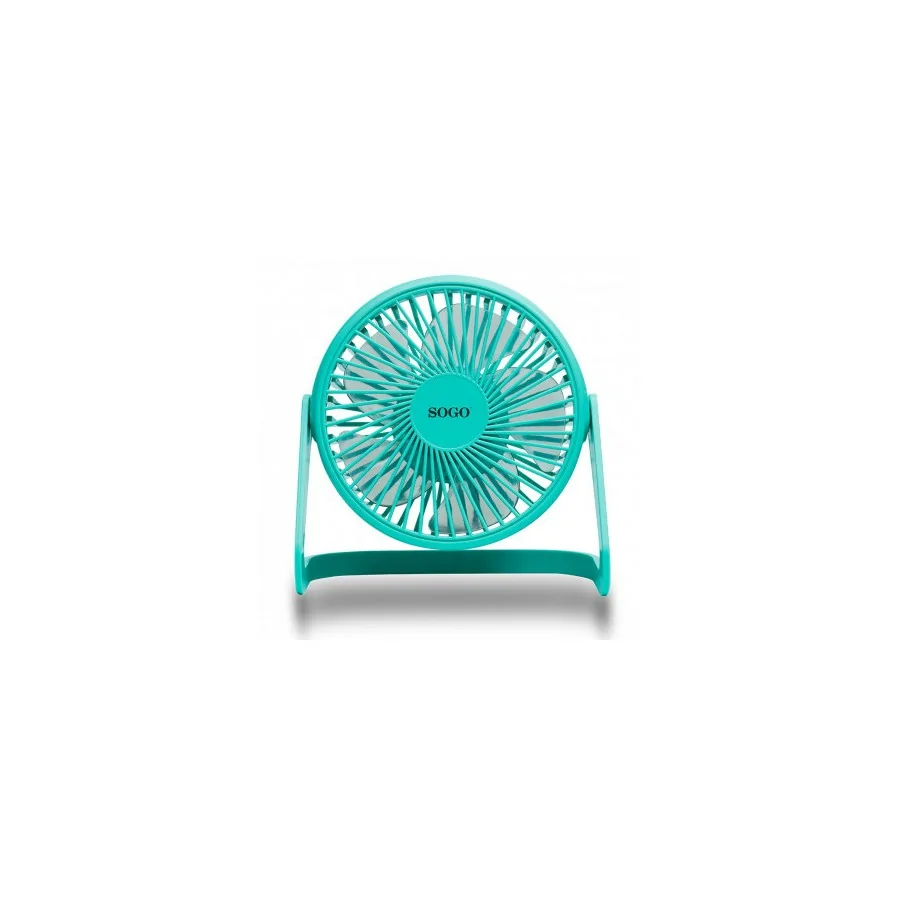 Sogo Ventilador Por USB 5" 2W Verde