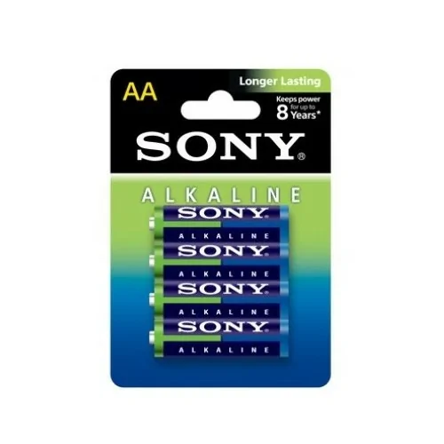 Sony Alkaline, 4 x AA Batería de un solo uso Alcalino