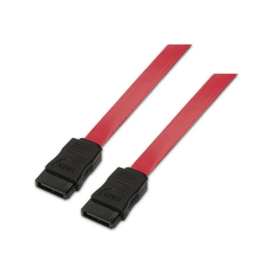 AISENS A130-0153 cable de SATA 0,5 m SATA 7-pin Negro, Rojo