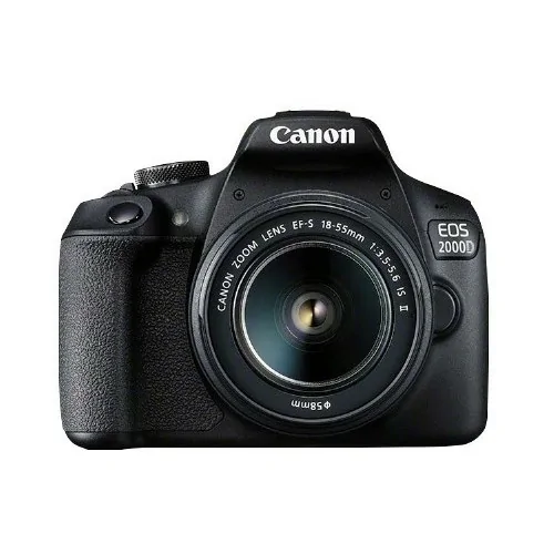 Canon EOS 2000D BK 18-55 IS II EU26 Juego de cámara SLR 24,1 MP