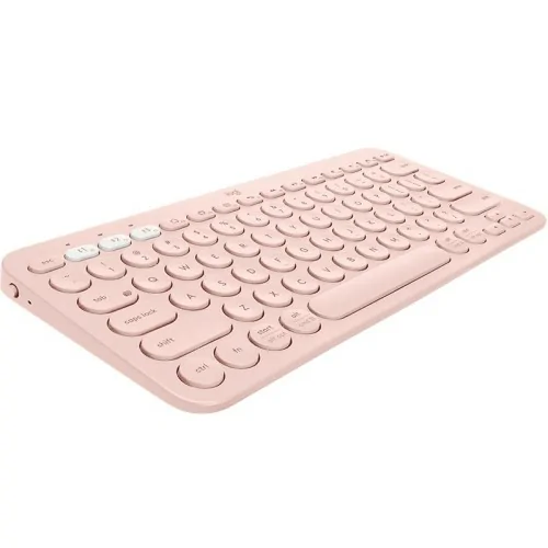 Logitech K380 Multi-Device teclado Bluetooth QWERTY Español Rosa