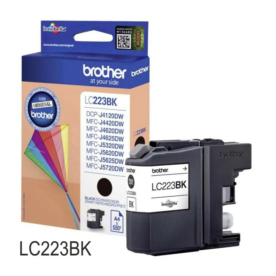 CARTUCHO COMPATIBLE BROTHER LC-223BK NEGRO
