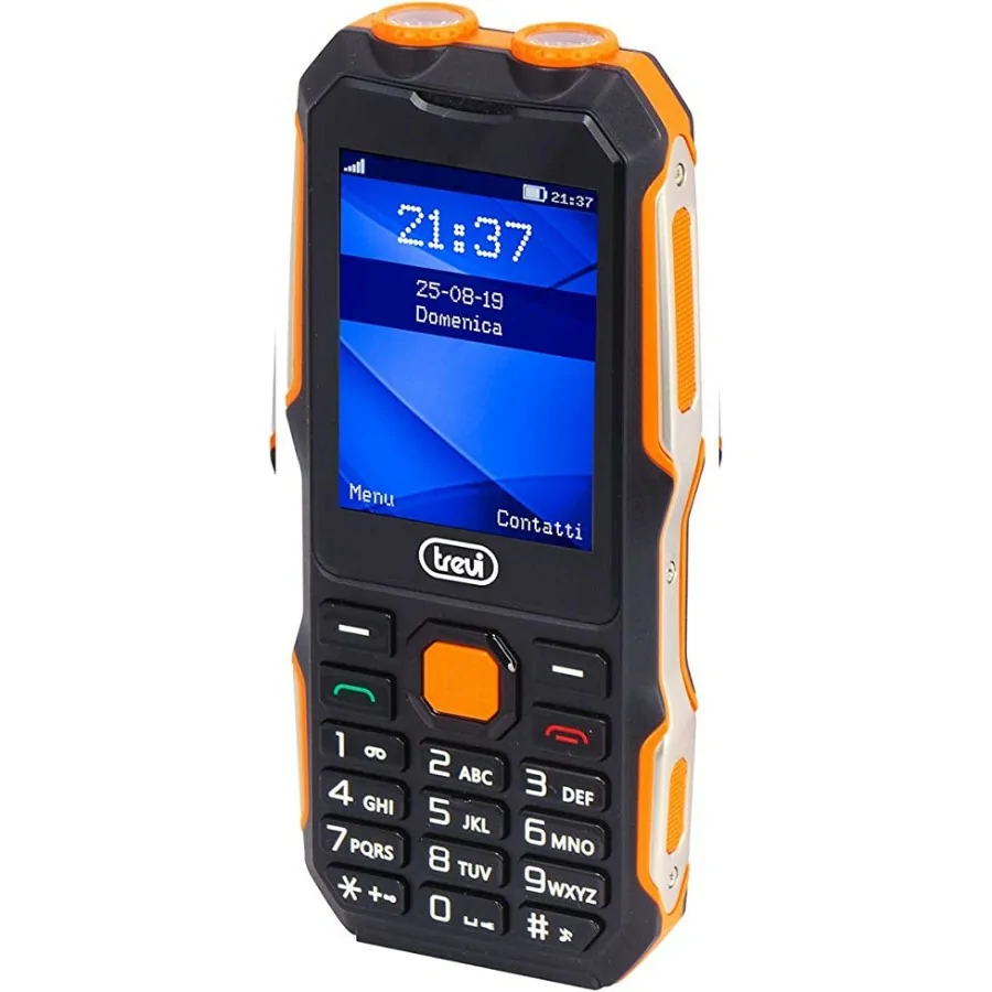 MOVIL TREVI FORTE 70 2.4" BT FM NEGRO NARANJA