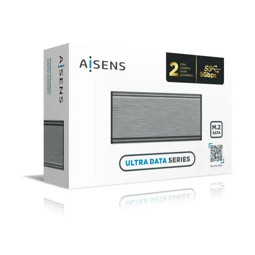 AISENS Caja Externa M.2 (NGFF) ASM2-007GRY SATA A USB3.1 Gen1
