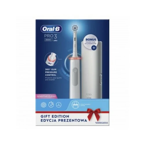 Oral-B Pro 3 3500 Adulto Cepillo dental giratorio Blanco