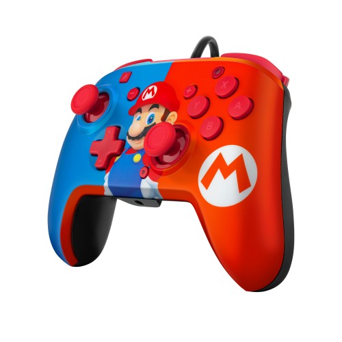 PDP REMATCH: Power Pose Mario Azul, Rojo USB Gamepad