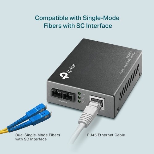 TP-Link MC210CS convertidor de medio 1000 Mbit/s 1310 nm
