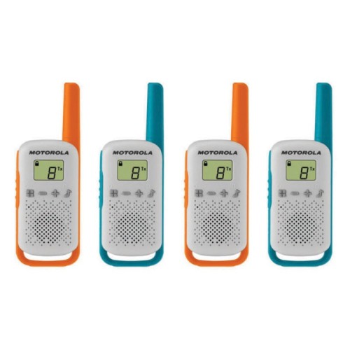 Motorola TALKABOUT T42 two-way radios 16 canales Azul, Verde