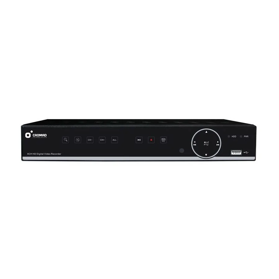 Videograbador CROMAD CR0714 AHD/Analógico/IP 720P 8 Canales