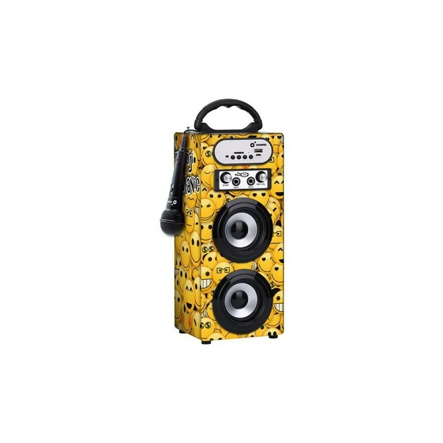 Reproductor Karaoke Coolsound 10W Emoji Maniac