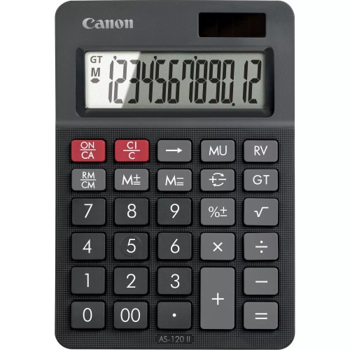 Canon AS-120 II calculadora Escritorio Pantalla de calculadora