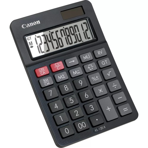 Canon AS-120 II calculadora Escritorio Pantalla de calculadora