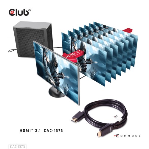 CLUB3D cac-1373 HDMI Negro