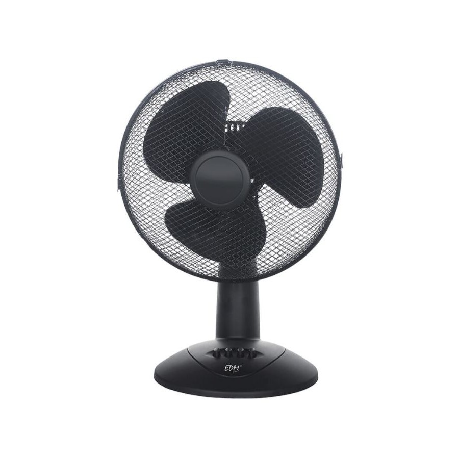 VENTILADOR DE MESA EDM 33949 23CM 45W NEGRO