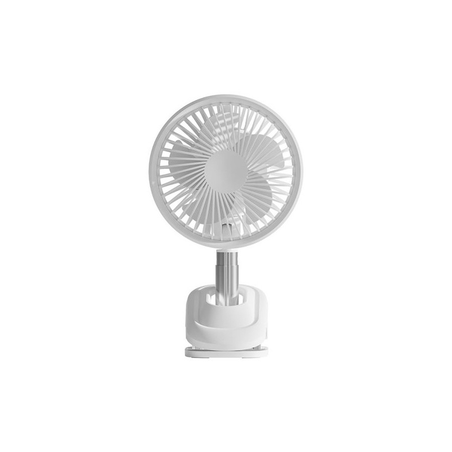 VENTILADOR XO MF73 XOMF73 /CLIP/BATERIA/BLANCO