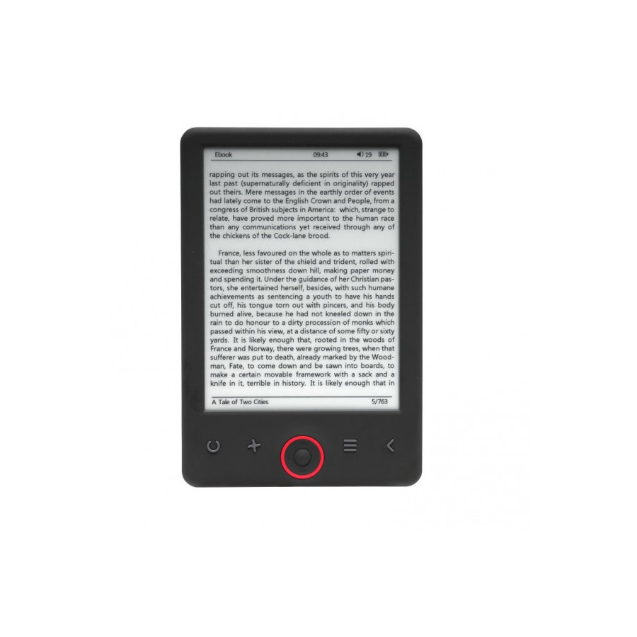 EBOOK DENVER EBO-635L 6" 4GB BLACK