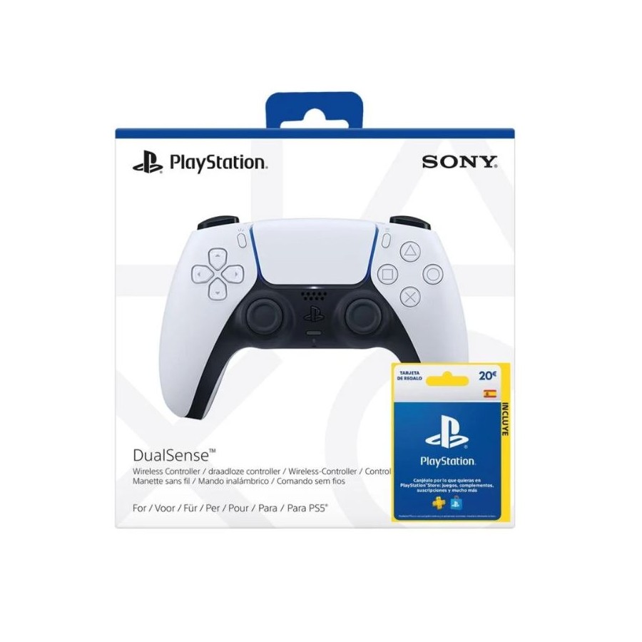 MANDO DUAL SENSE WIRELESS SONY BLANCO +PSN20€