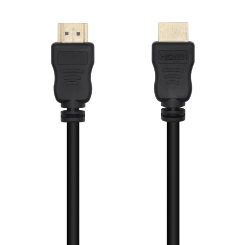 AISENS Cable HDMI V1.4 Alta Velocidad 14+1 CCS, A/M-A/M, Negro