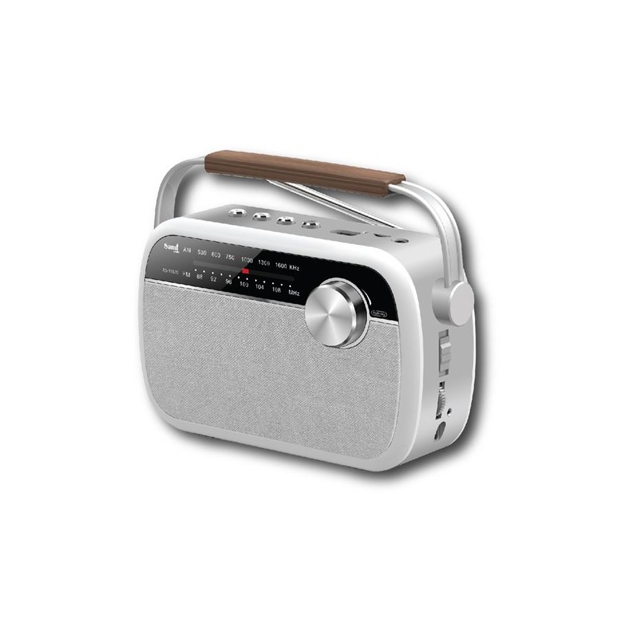 RADIO SAMI RS-11826 2 BANDAS BT USB SD SILVER