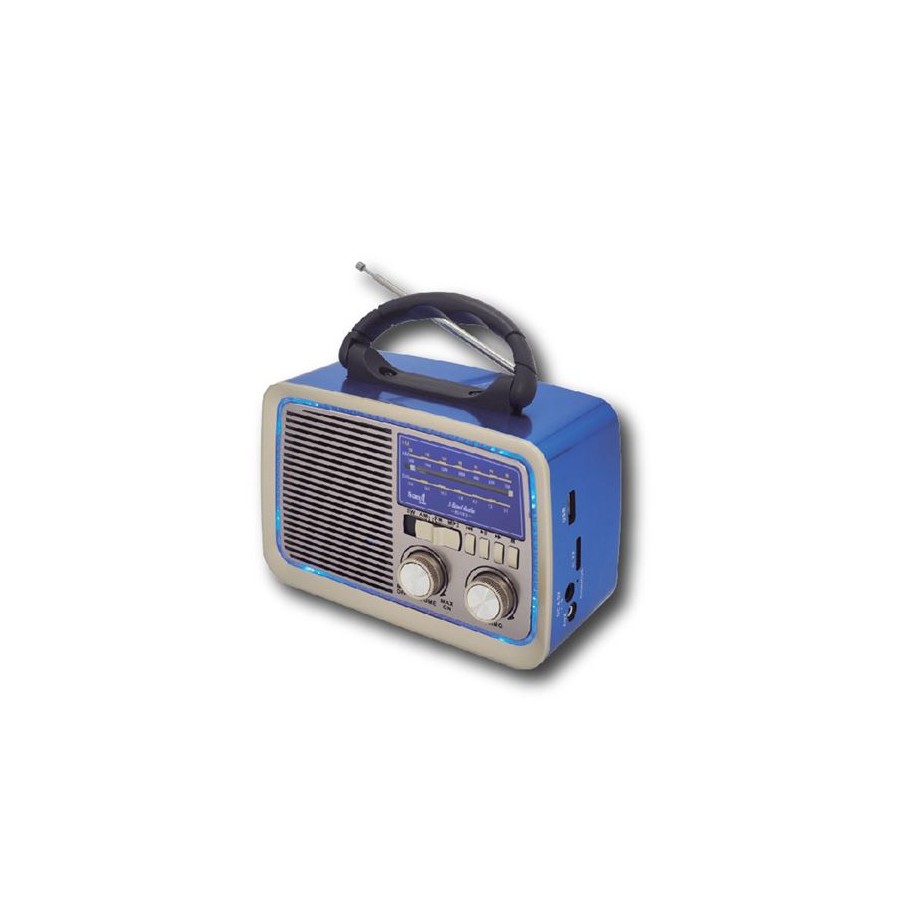 RADIO SAMI RS-2982 2 BANDAS AC/DC XL AZUL