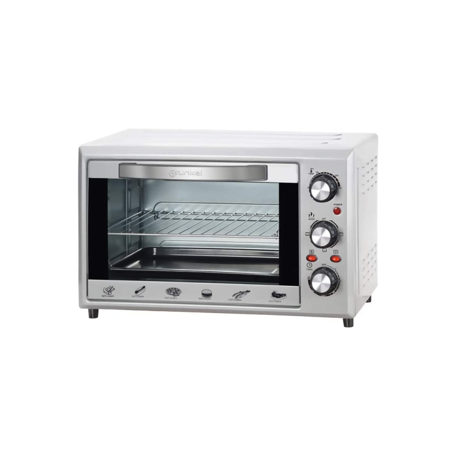 HORNO ELECTRICO GRUNKEL HR-28SILVER 28L 1600W SILVER