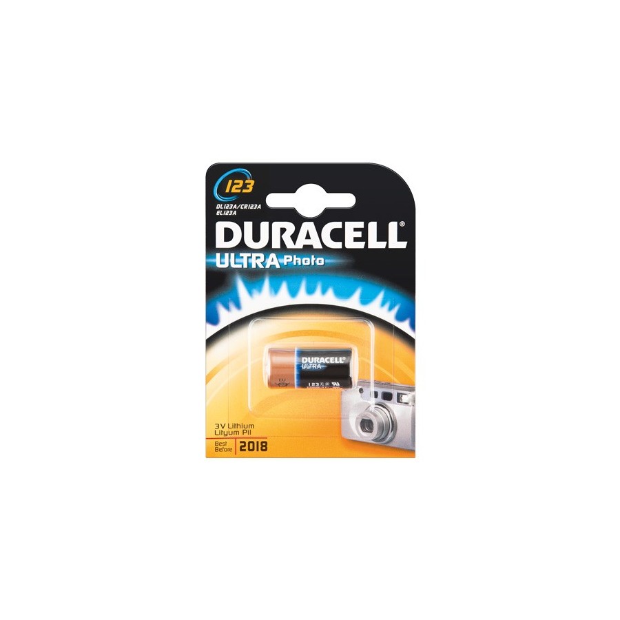 Duracell CR123A 1-BL Ultra Batería de un solo uso Litio