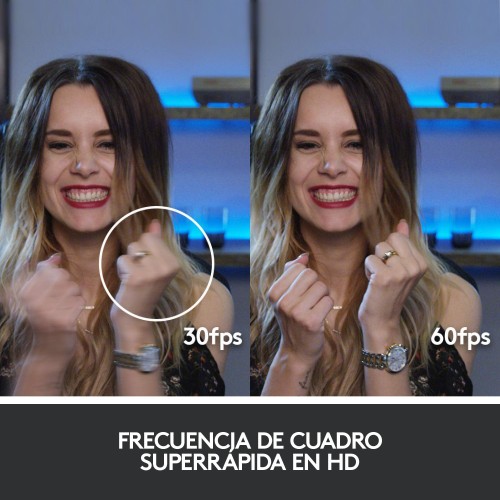 Logitech 960-001088 cámara web 1920 x 1080 Pixeles USB Negro