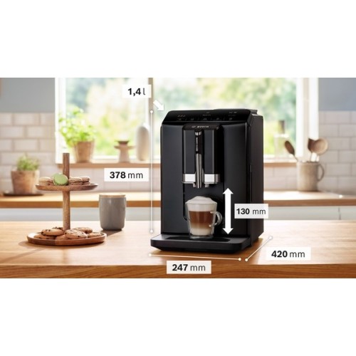 Bosch Serie 2 TIE20119 cafetera eléctrica Totalmente automática Máquina espresso 1,4 L Bosch Serie 2 TIE20119 cafetera eléctrica Totalmente automática Máquina espresso 1,4 L