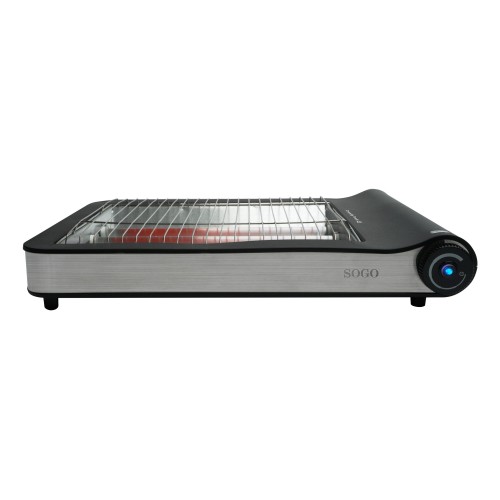 Sogo TOS-SS-5313 tostadora 6 4 rebanada(s) 900 W Negro, Acero inoxidable