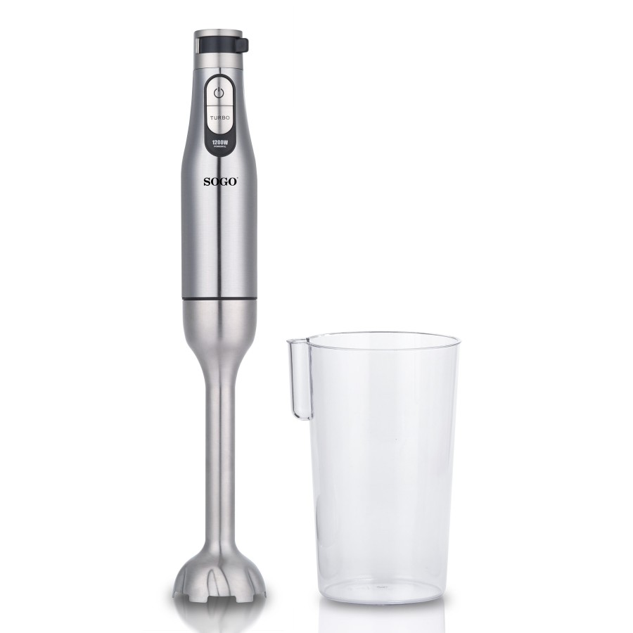 Sogo BAT-SS-14485 licuadora 0,6 L Batidora de inmersión 1200 W Acero inoxidable
