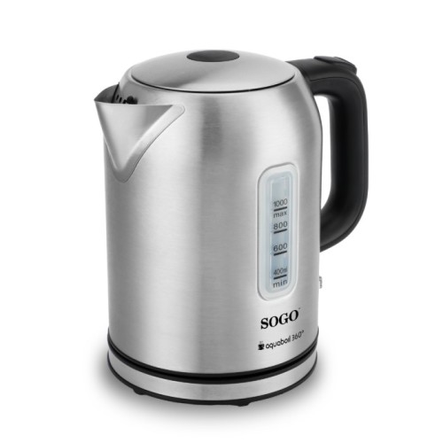 Sogo KET-SS-7780 tetera eléctrica 1 L 2200 W Acero inoxidable