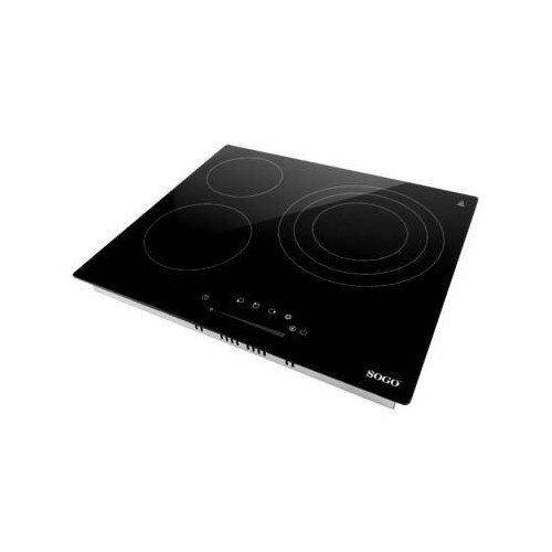Sogo BIH-SS-24010 hobs Negro Integrado 60 cm Cerámico 3 zona(s) Sogo BIH-SS-24010 hobs Negro Integrado 60 cm Cerámico 3 zona(s)